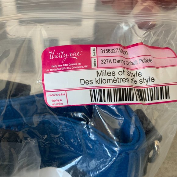 Thirty-One Miles of Style Daring Cobalt Pebble Bag - Picture 4 of 12